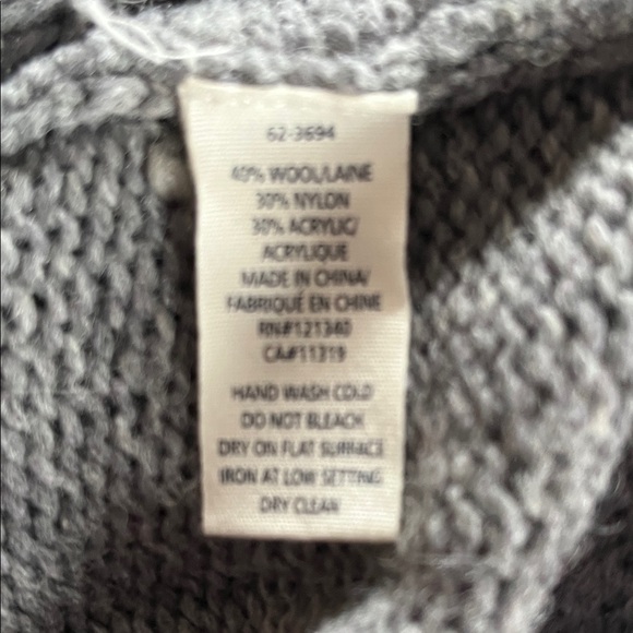 Garage Gray Turtleneck Sweater with Reindeer Design - Picture 5 of 5